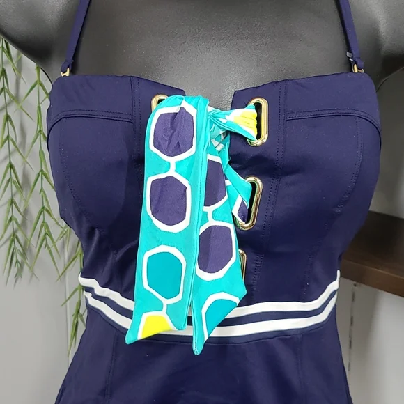 Trina Turk Women's Mid-Length One-Piece Swimsuit - Picture 5 of 11